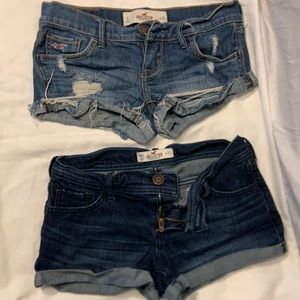 2pairs Hollister shorts